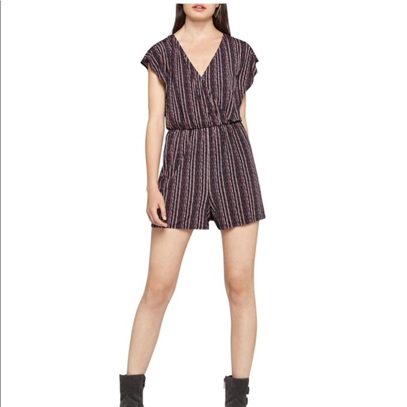 BCBGeneration Dresses & Skirts - BCBGeneration ruffle sleeve romper